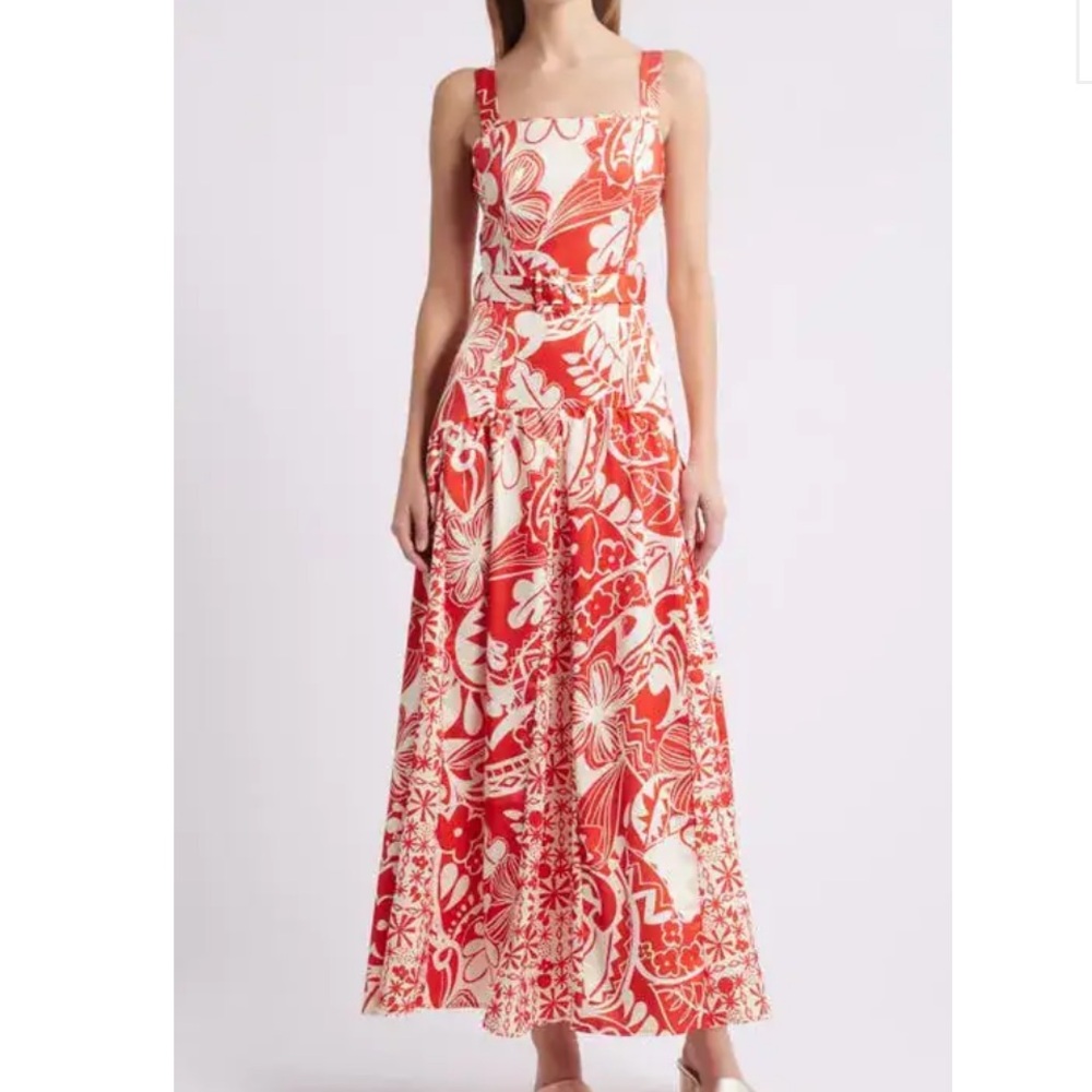CIEBON womans NWOT Nenette Floral Print Maxi Dress size XS